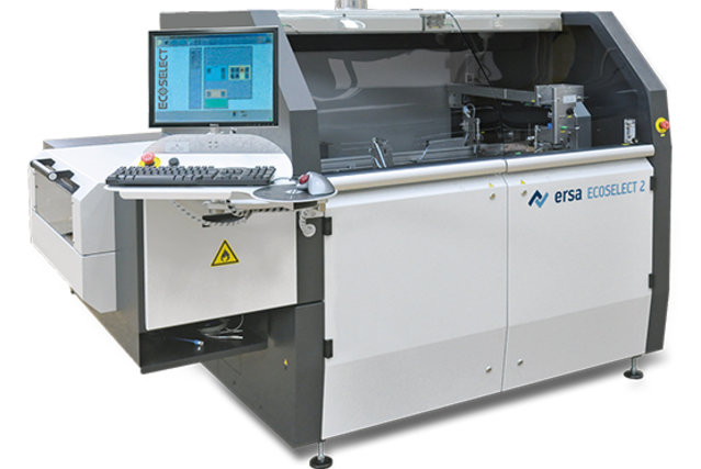 After having purchased two POWERFLOW wave soldering systems, Phoenix Contact ordered a number of selective soldering systems like the ECOSELECT 2 After having purchased two POWERFLOW wave soldering systems, Phoenix Contact ordered a number of selective soldering systems like the ECOSELECT 2