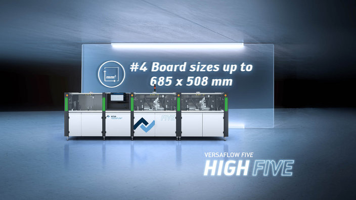 Ersa VERSAFLOW FIVE - XL assembly formats Ersa VERSAFLOW FIVE - XL assembly formats
