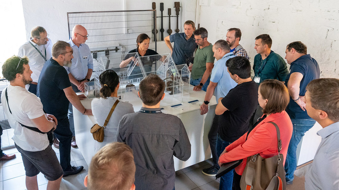 Perfect conclusion to Day #02 of the Kurtz Technology Days: Visit to the hammer museum and the forge at the iron hammer in Hasloch