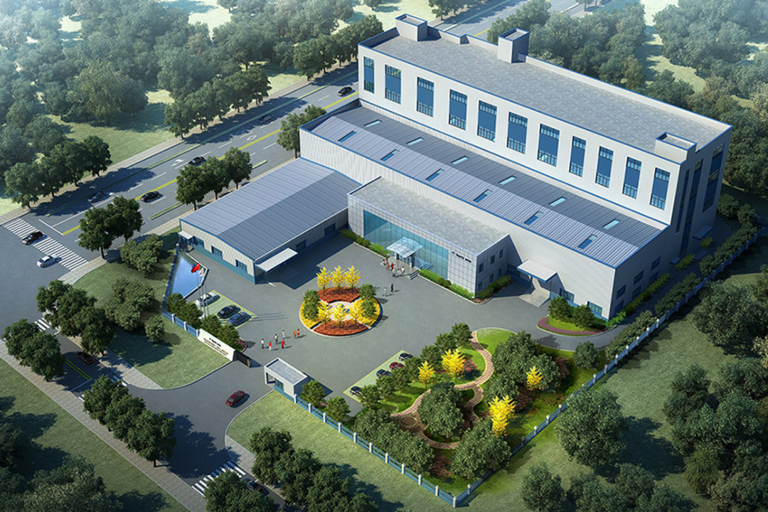 The KZM factory after completion of construction phase 01 in spring 2019