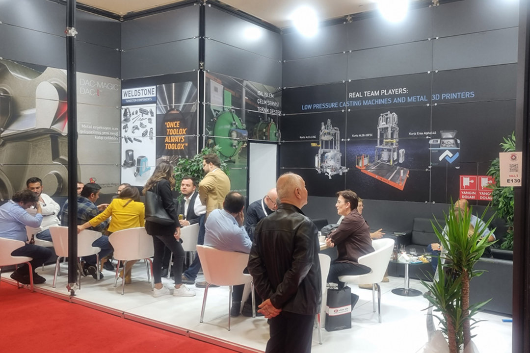 Kurtz + Korkmaz: well-attended joint stand at ANKIROS 2022; reference projects already implemented in the Turkish market attracted new interested parties