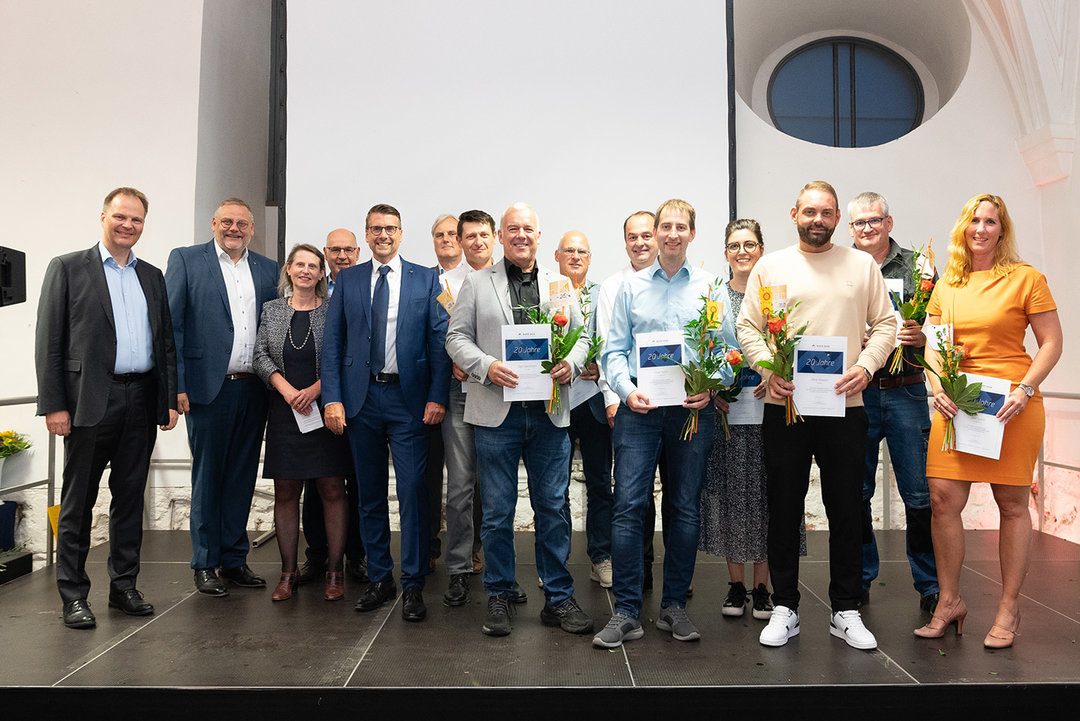 Company anniversaries: 20 years with the company