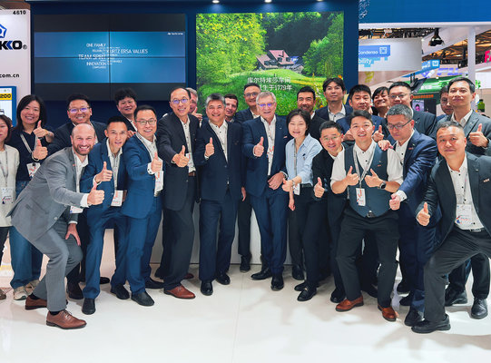 Kurtz Ersa Asia trade fair team at Productronica China