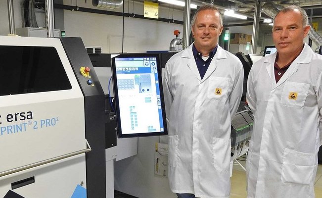 Ersa again supports TELE Haase in stencil printing and reflow