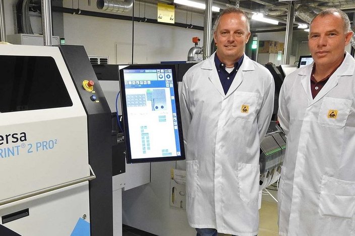 Ersa again supports TELE Haase in stencil printing and reflow