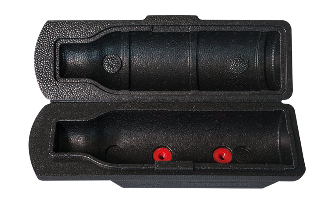 Big leightweight potential combined with surface design, isolation and fastening elements: EPP parts