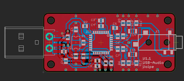 From layout to soldering: students produce USB sound sticks