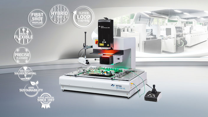 HR 550 XL: Smart component repair HR 550 XL: Smart component repair