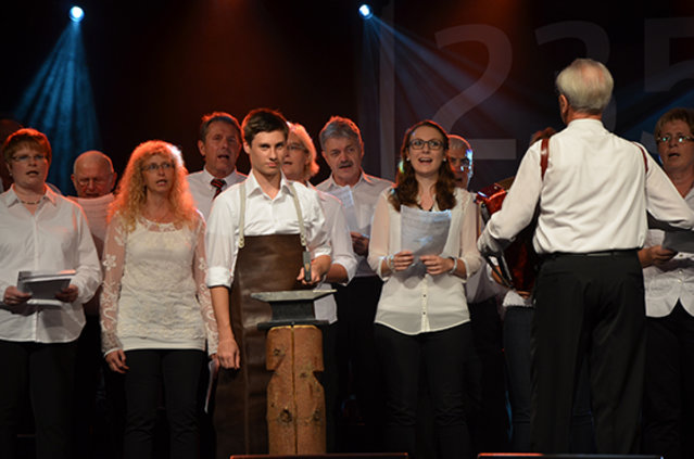 Where there is celebration, there is the hammer choir Where there is celebration, there is the hammer choir