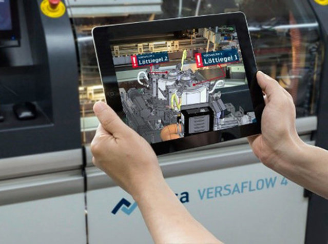 The augmented reality tool Ersa IMAGESOFT opens 3D views of the inside of the system – without opening the enclosure The augmented reality tool Ersa IMAGESOFT opens 3D views of the inside of the system – without opening the enclosure