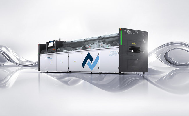 Ersa’s new POWERFLOW FIVE is an innovative wave soldering system that sets new standards in terms of performance, flexibility, energy efficiency, and total cost of ownership (TCO) through its advanced technology