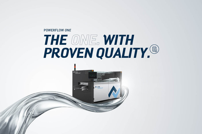 Ersa POWERFLOW ONE – the perfect entry into professional wave soldering