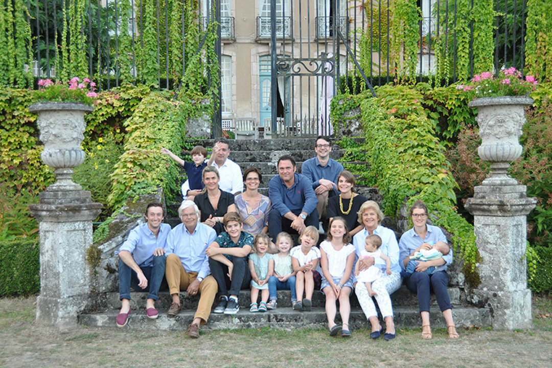 Walter and Ursula Kurtz with their children Magdalena, Stina, Eva-Maria and Maximilian and their families