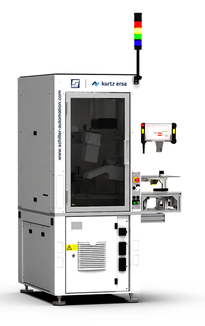 Inline HSI station for quality control of components