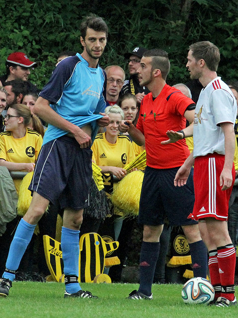 Straight talking – Referees take a firm stance on the pitch Straight talking – Referees take a firm stance on the pitch