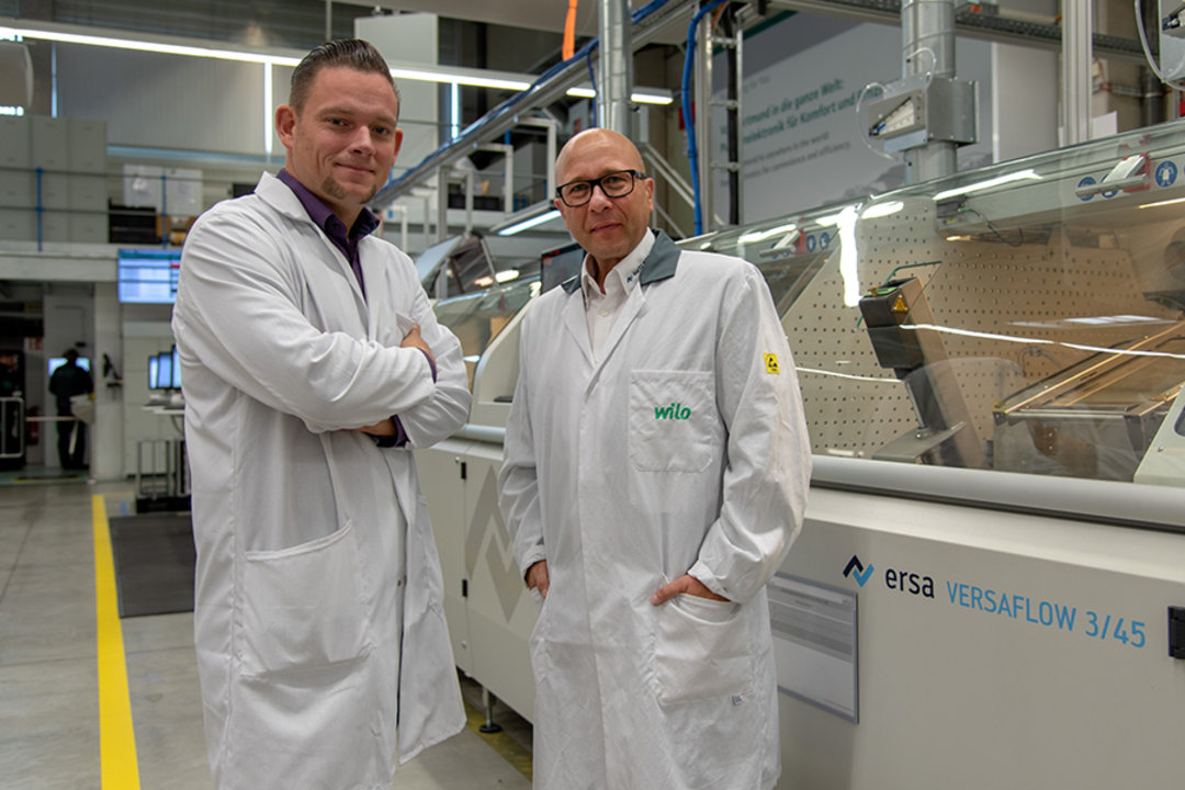 Good business partners for many years: Wilo and Ersa Good business partners for many years: Wilo and Ersa