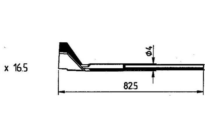 0422RD1 (discontinued) - Ersa soldering tips