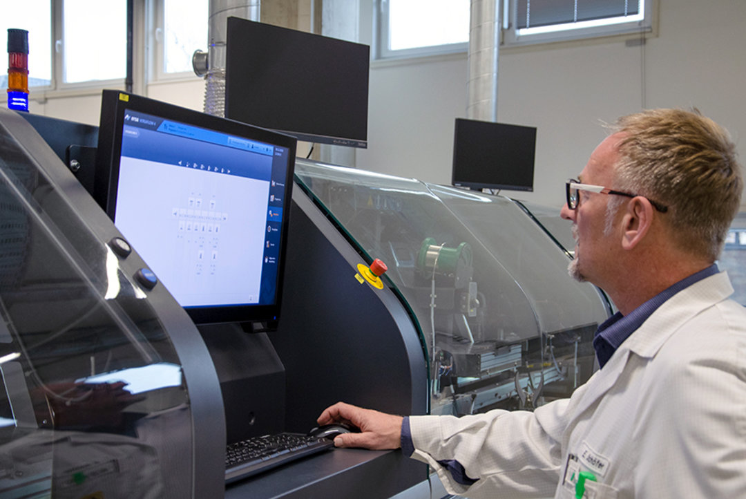 No compromises: In the ERSASOFT 5 machine software, optimum parameters can be set for each solder joint