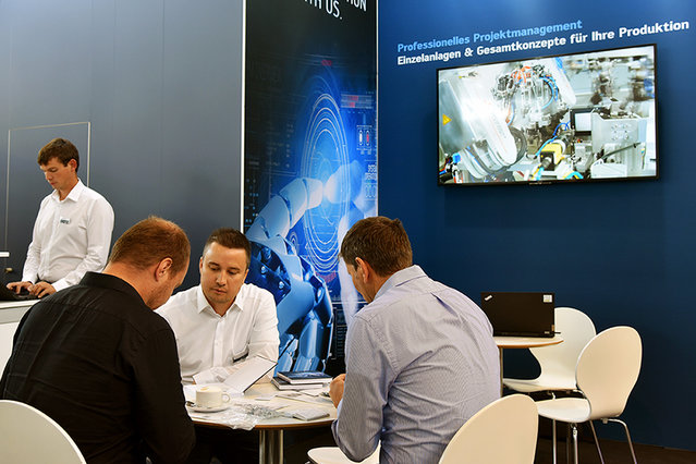Intensive discussions at Motek 2023: Individual systems and overall concepts were the subject of lively discussion Intensive discussions at Motek 2023: Individual systems and overall concepts were the subject of lively discussion