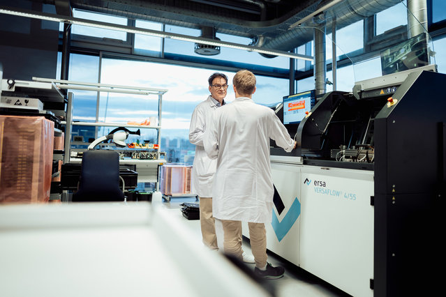 VERSAFLOW 4/55 in Eltroplan production: more productivity, more flexibility VERSAFLOW 4/55 in Eltroplan production: more productivity, more flexibility