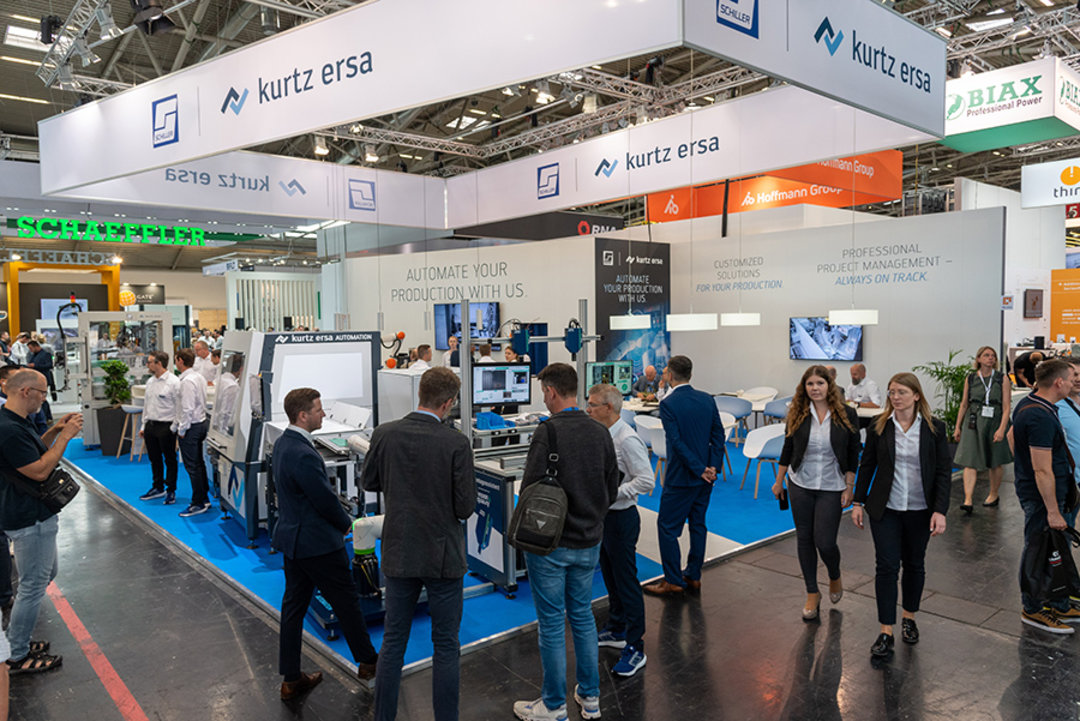 This year´s Kurtz Ersa and SCHILLER AUTOMATION booth was very busy, the number of visitors exceeded last year´s figure This year´s Kurtz Ersa and SCHILLER AUTOMATION booth was very busy, the number of visitors exceeded last year´s figure