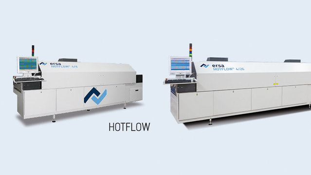  Proven standardized hardware for a wide range of assemblies and throughputs, even for convection reflow soldering