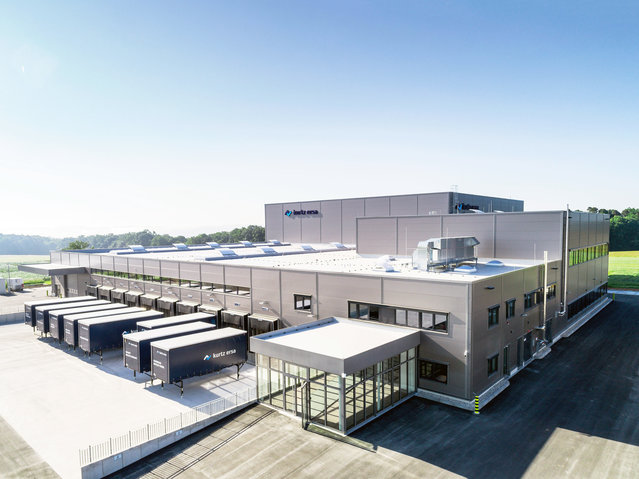 Ceremonial groundbreaking for expansion of Kurtz Ersa logistics center