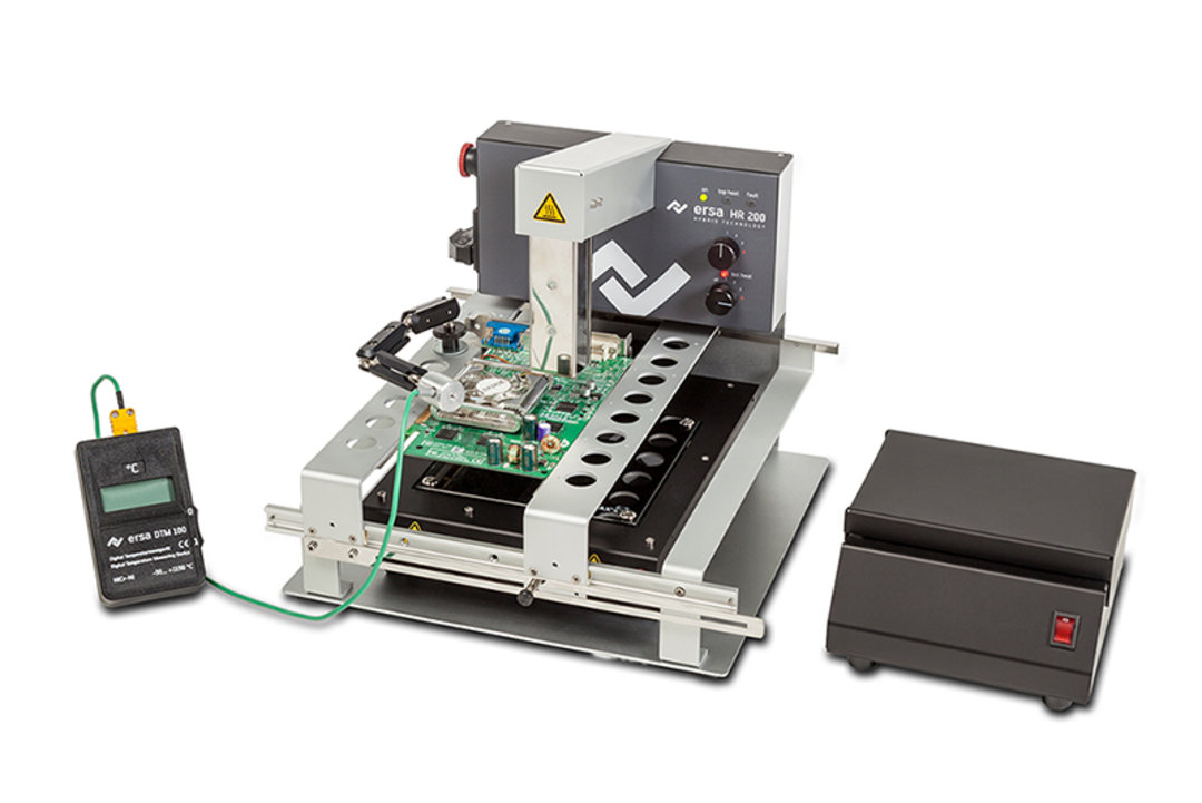 Ersa Hybrid Rework System HR 200 - for all applications the adequate power level Ersa Hybrid Rework System HR 200 - for all applications the adequate power level